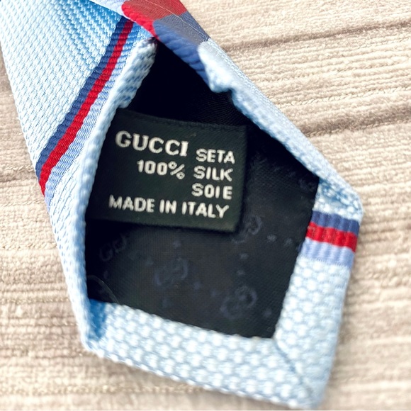 Gucci Striped Silk Tie - Picture 4 of 4